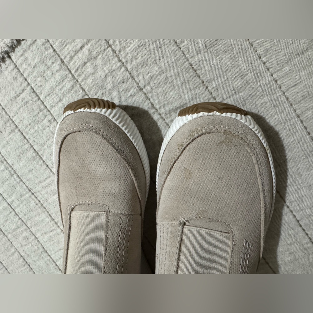 Sorel Women's Slip-On Sneakers in Light Beige - Picture 2 of 7